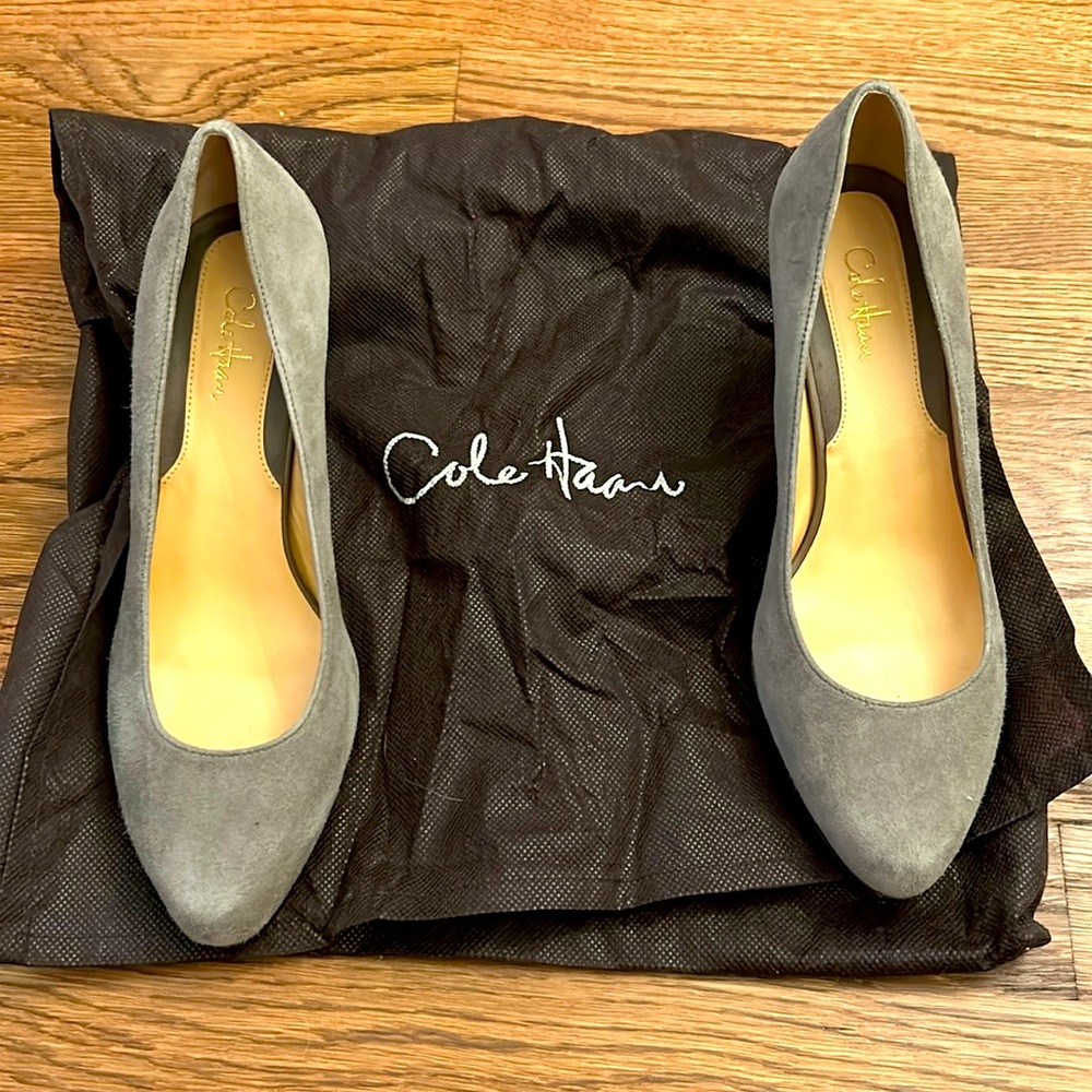 Suede Col Haan heels